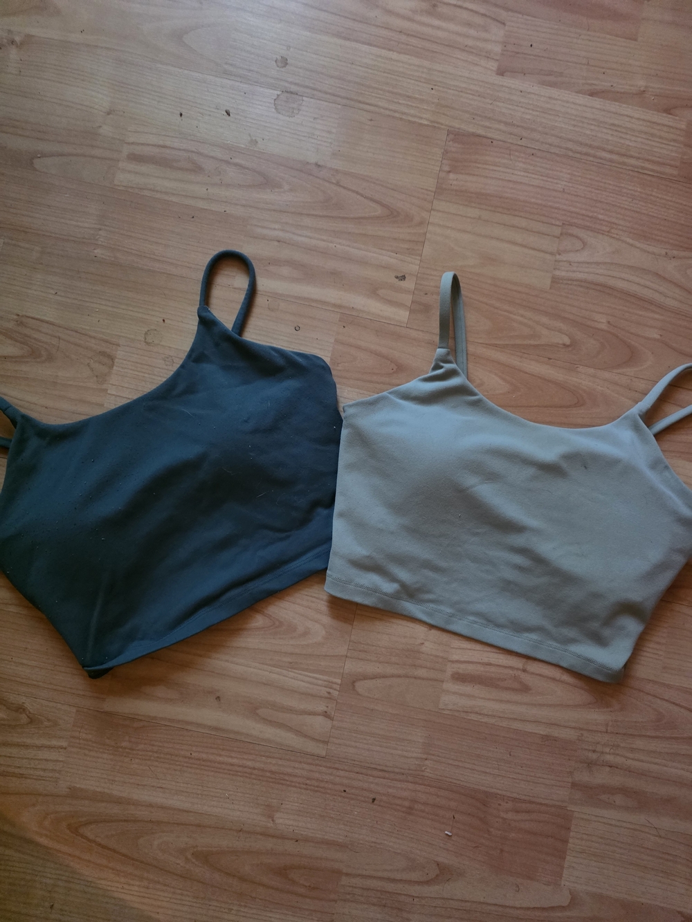 HALARA Women’s Tank Tops — Dark Teal & Sage Green